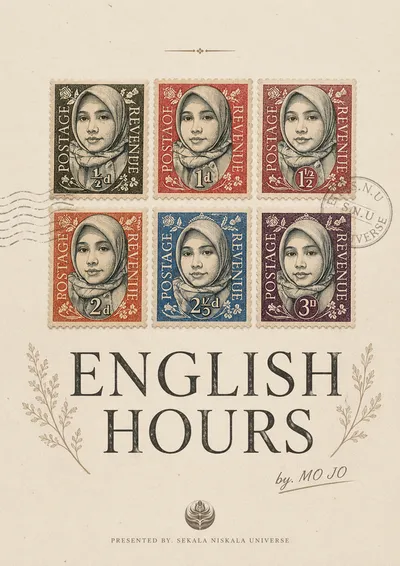 Ilustrasi untuk event ENGLISH HOURS.